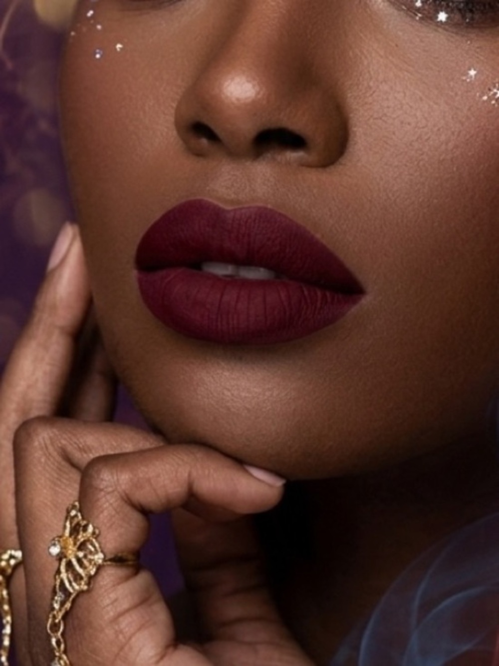 Wine Red Pepcolovers Liquid Lipstick - Deep Red